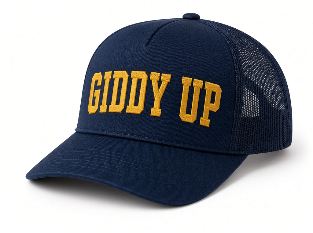"Giddy Up" Foam Trucker - Navy