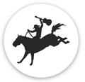 Bronc Sticker