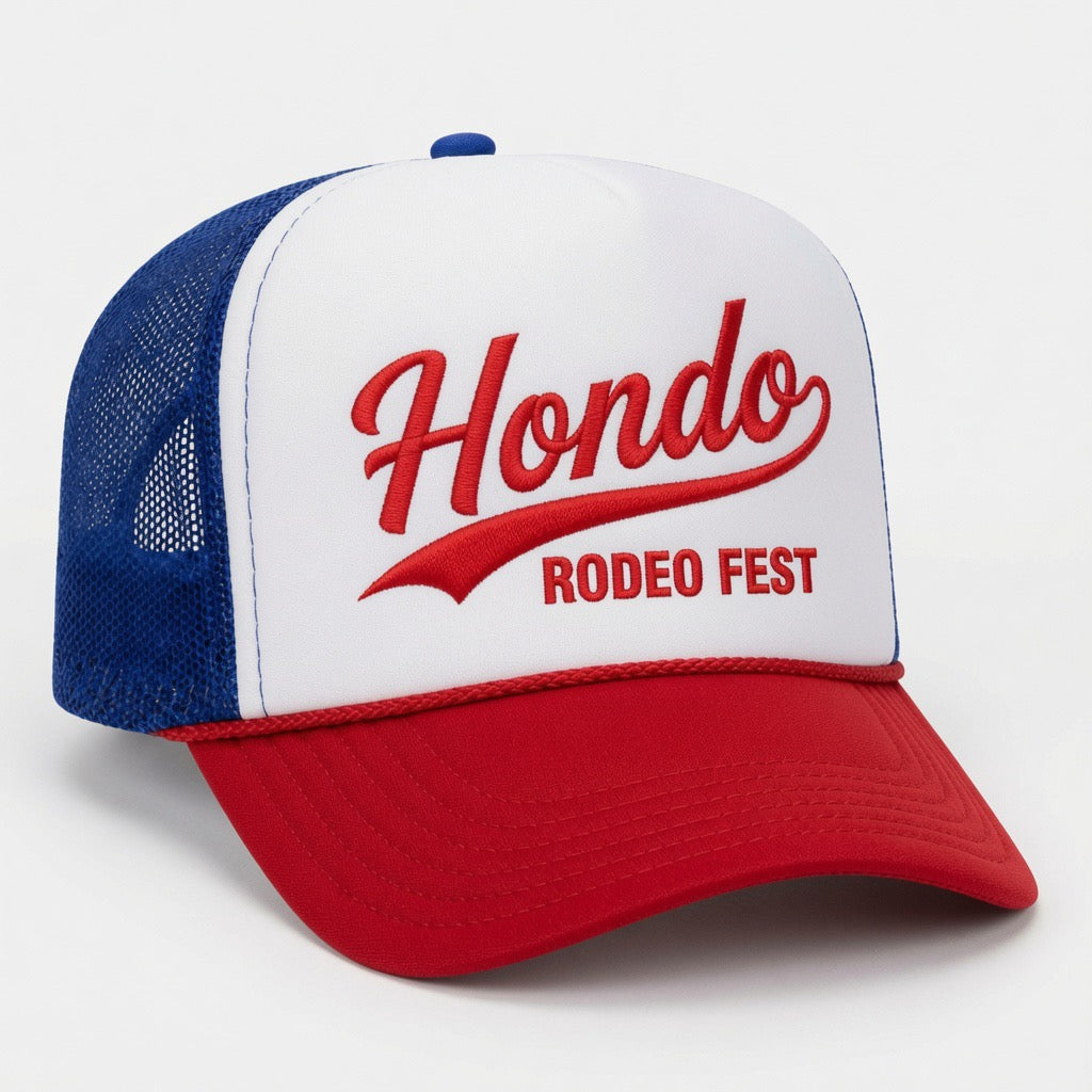 Red, White, and Blue Hondo Hat