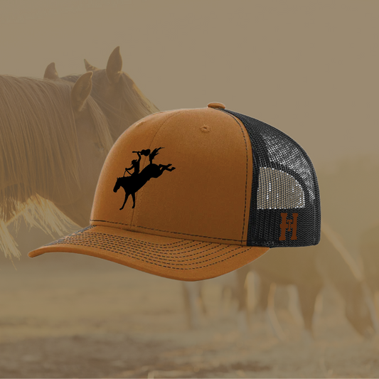 Buckin' Bronc Trucker Hat